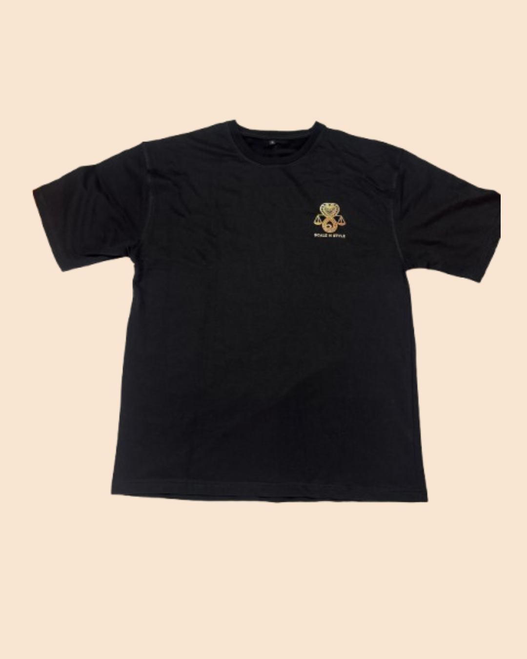 Tokyo Street Black Oversized Tee - Unisex | 240gsm